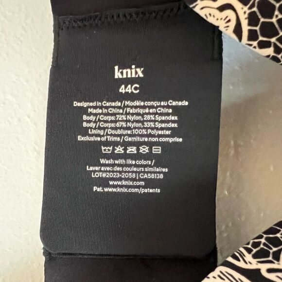 Knix Wing Woman Contour Bra in Lace Peony - Picture 3 of 6